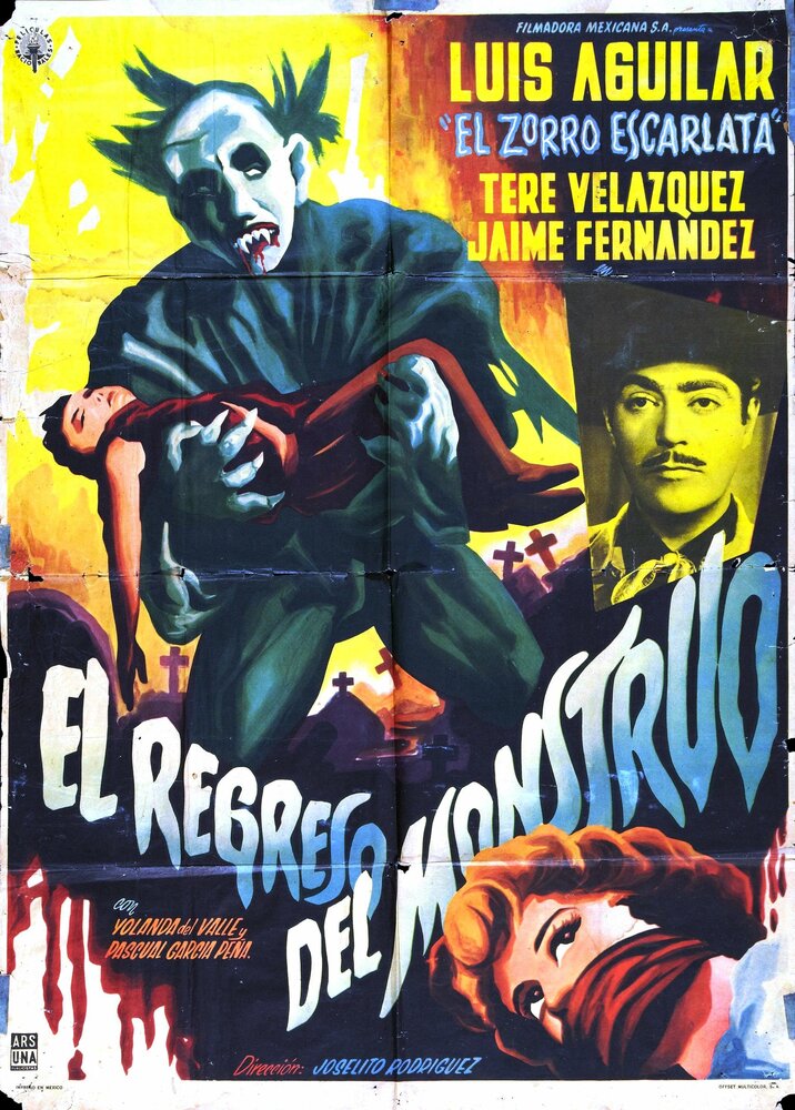 El regreso del monstruo (1959) постер