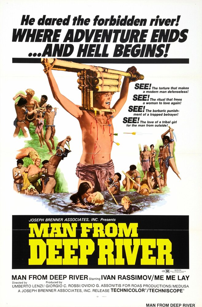 Человек с глубокой реки (1972) постер