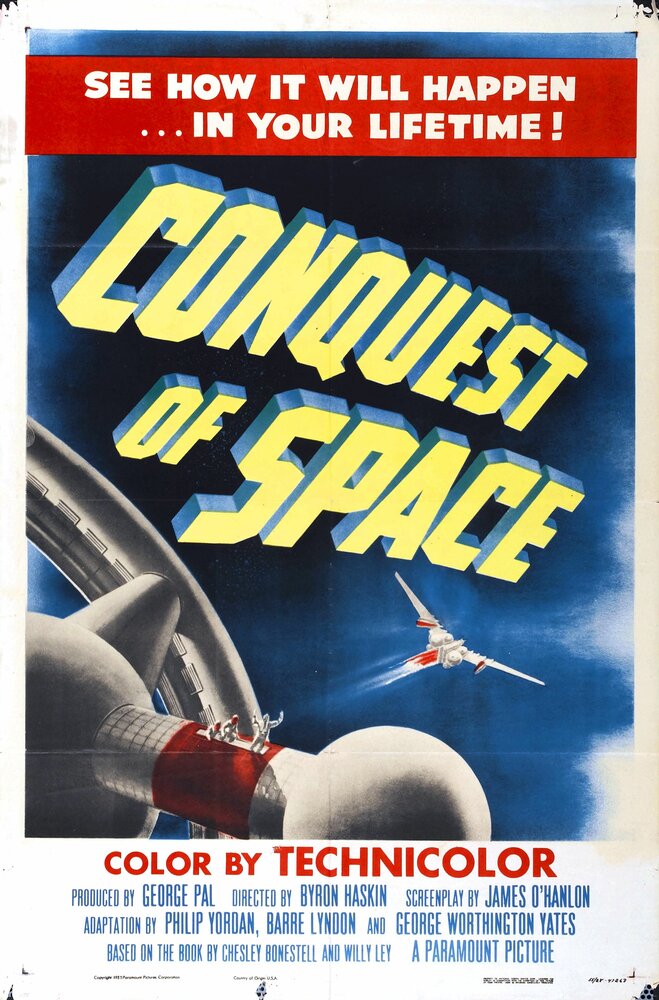 Покорение космоса (1955) постер
