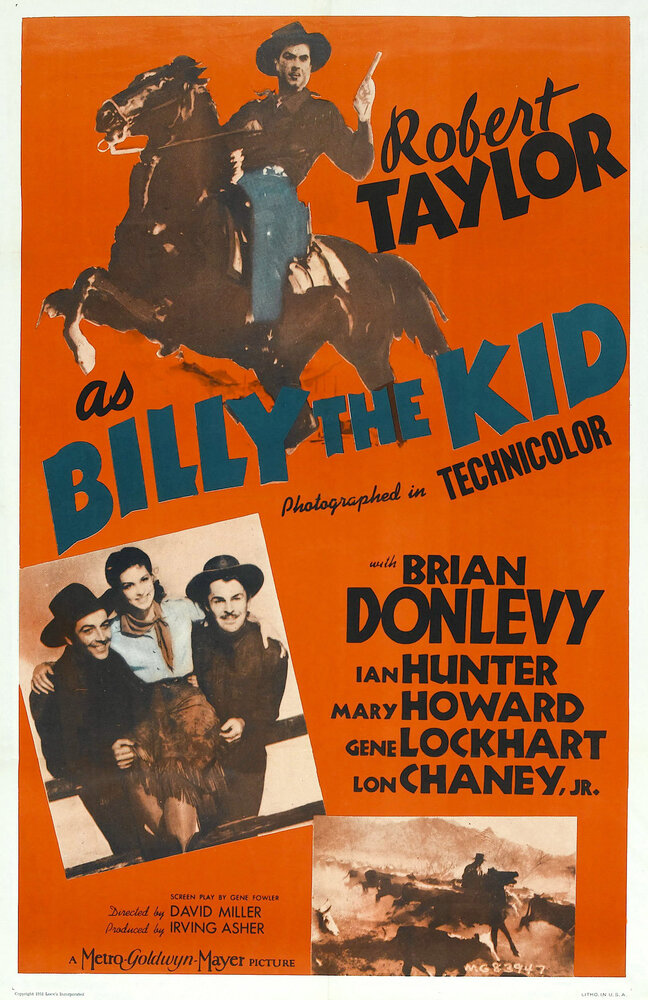 Билли Кид (1941) постер