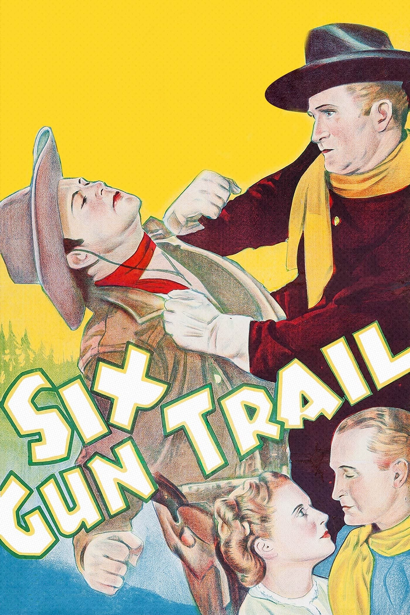 Six-Gun Trail (1938) постер