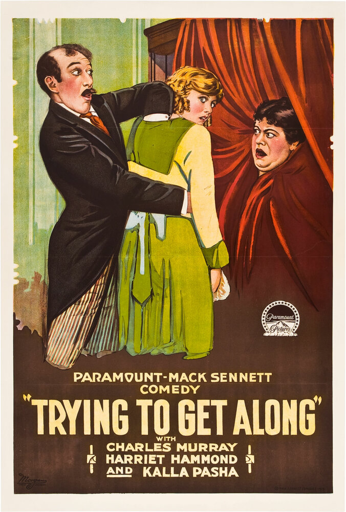 Trying to Get Along (1919) постер