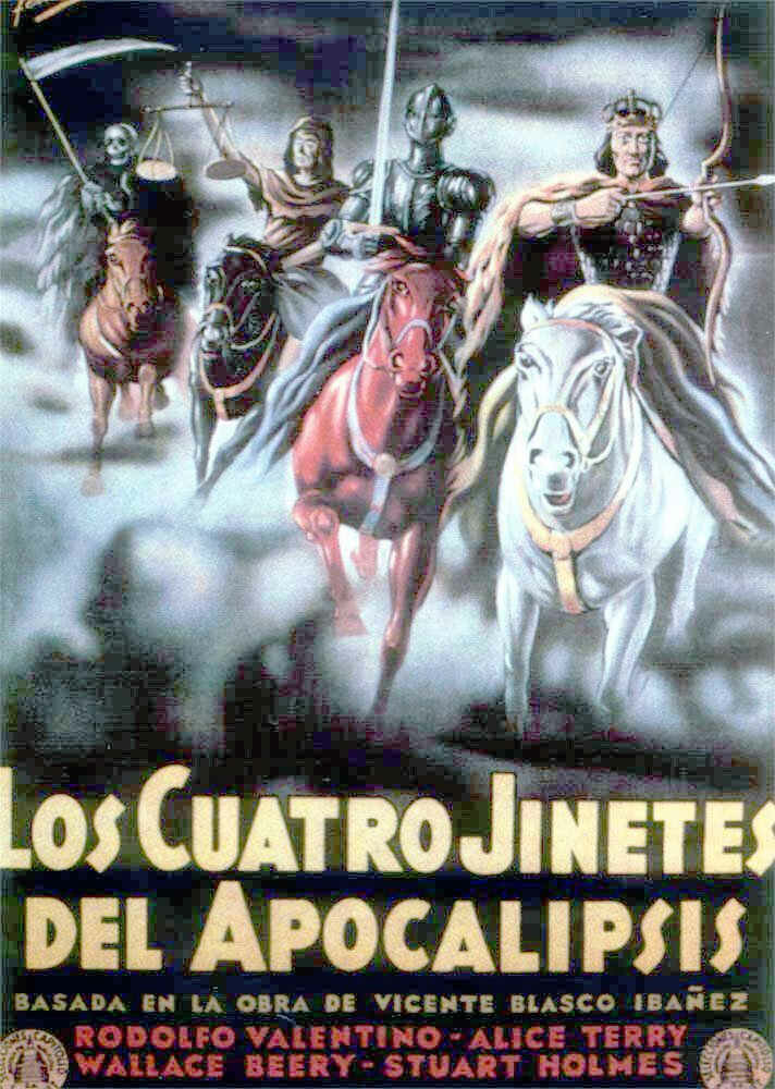 Четыре всадника Апокалипсиса (1921) постер