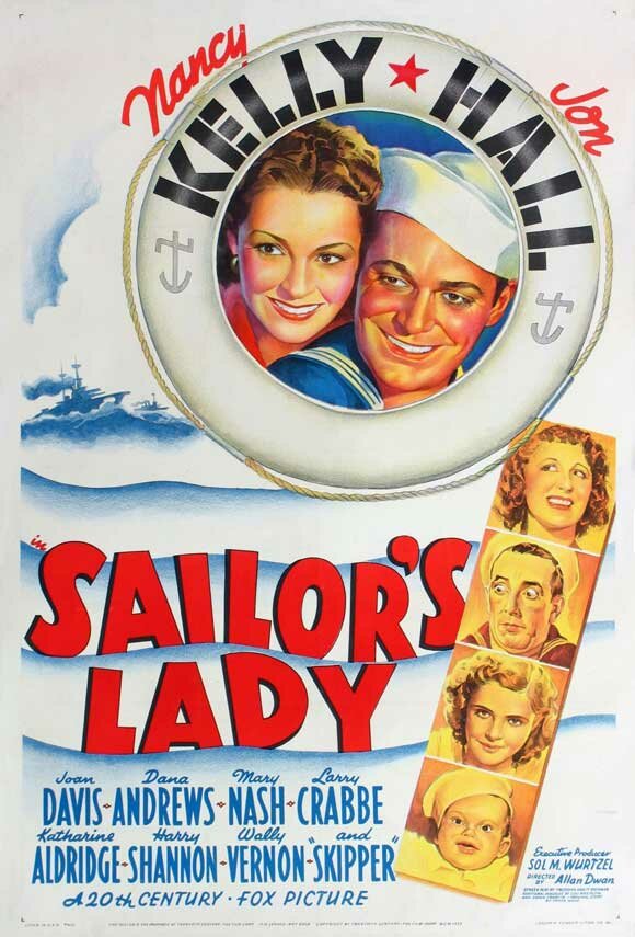 Девушка моряка (1940) постер
