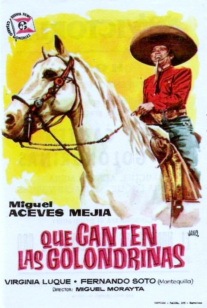 Que me toquen las golondrinas (1957) постер