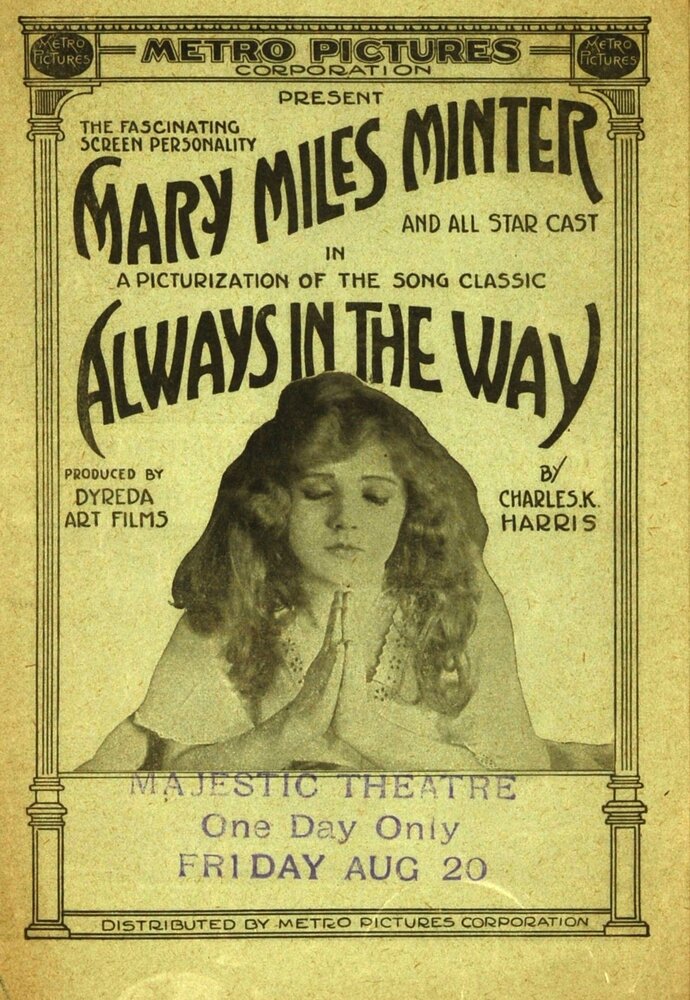 Always in the Way (1915) постер