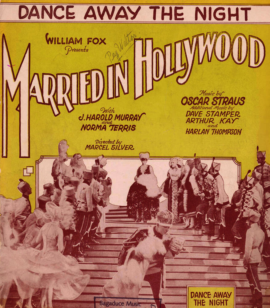 Married in Hollywood (1929) постер