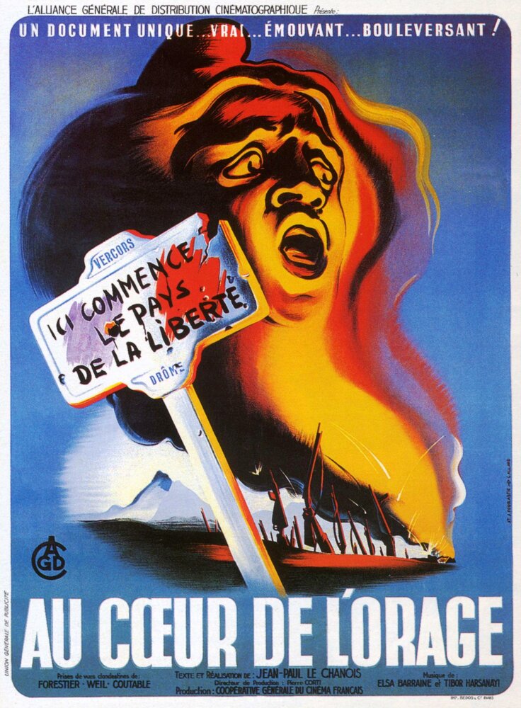 Au coeur de l'orage (1948) постер