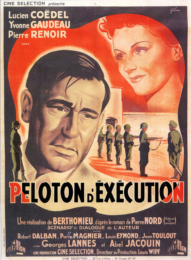 Peloton d'exécution (1945) постер