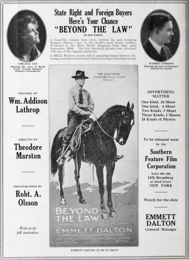 Beyond the Law (1918) постер