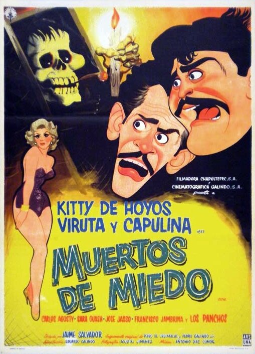 Muertos de miedo (1958) постер