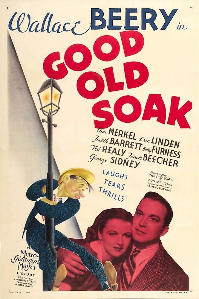 Старый добрый пьяница (1937) постер