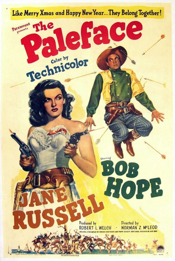 Бледнолицый (1948) постер