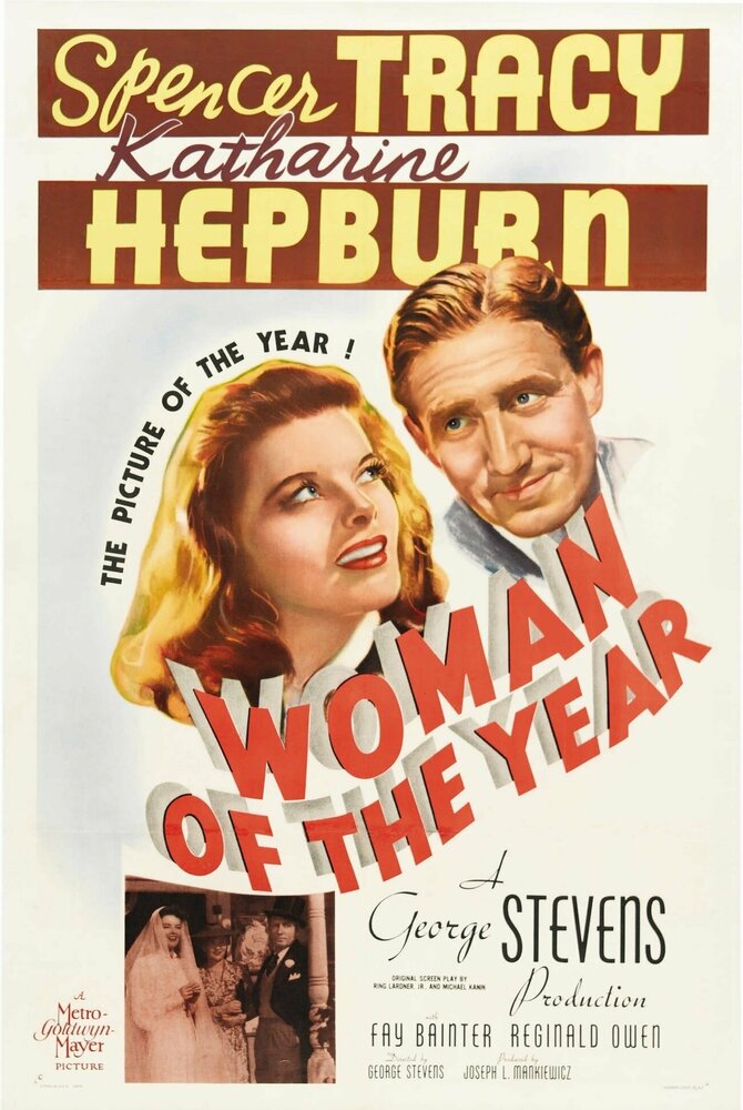 Женщина года (1941) постер