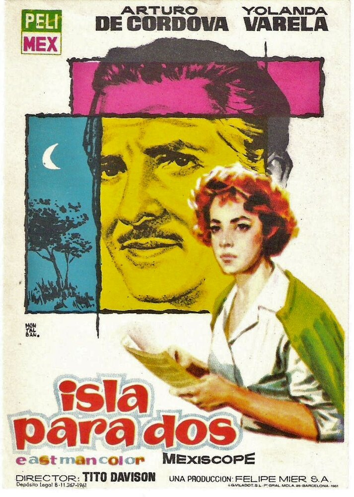 Isla para dos (1959) постер
