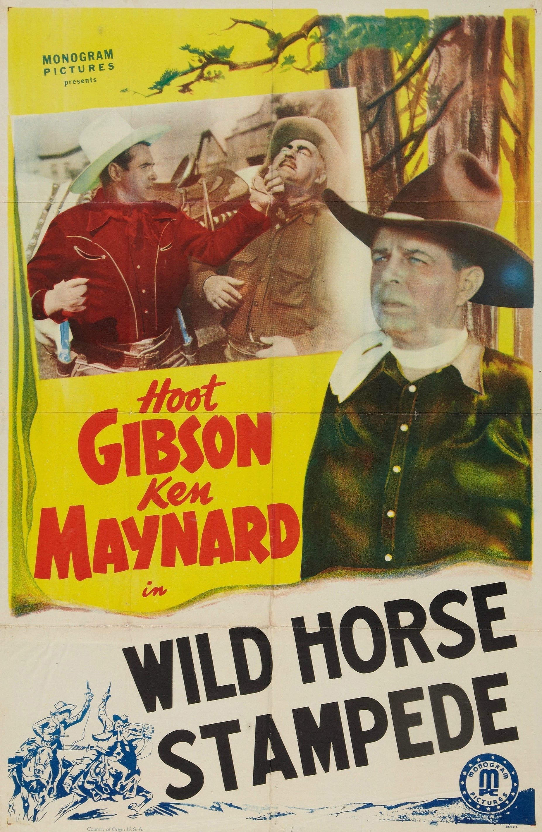 Wild Horse Stampede (1943) постер