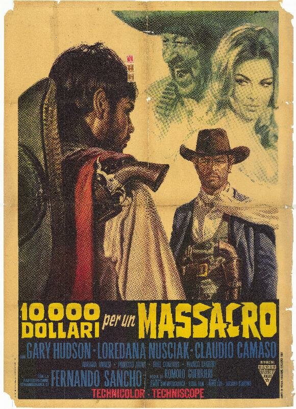 10 000 кровавых долларов (1967) постер