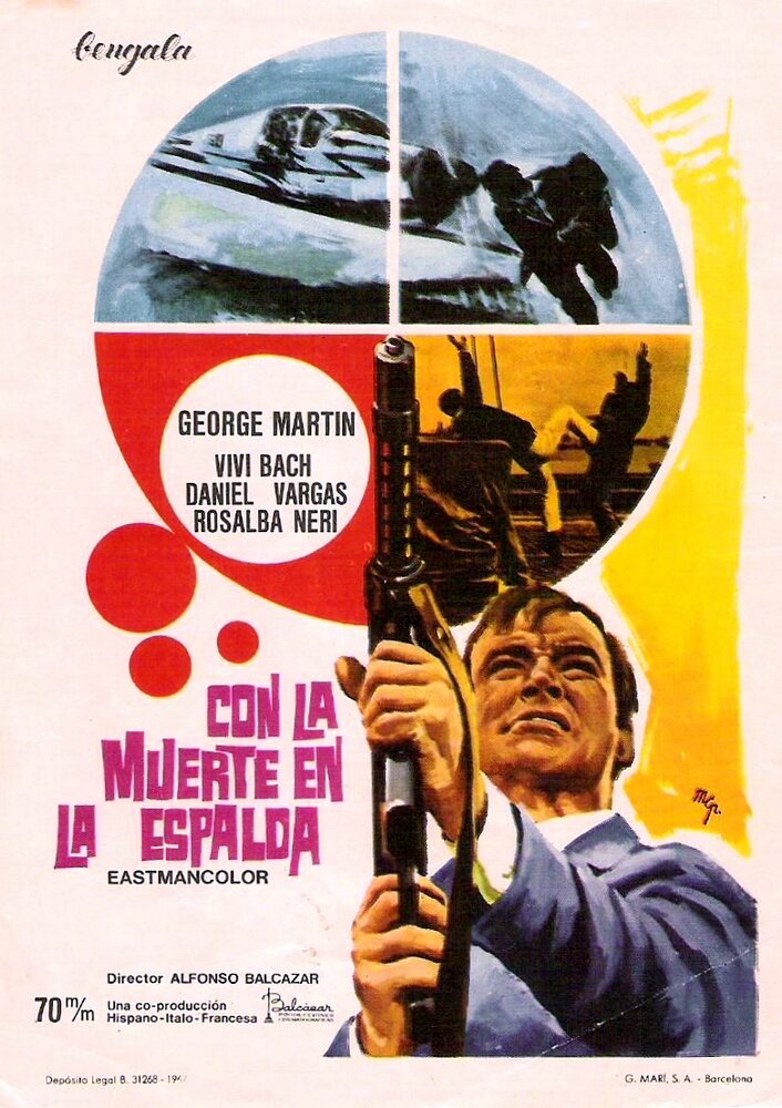 Con la muerte a la espalda (1967) постер