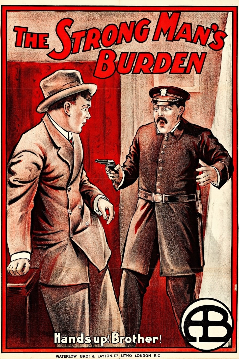 The Strong Man's Burden (1913) постер