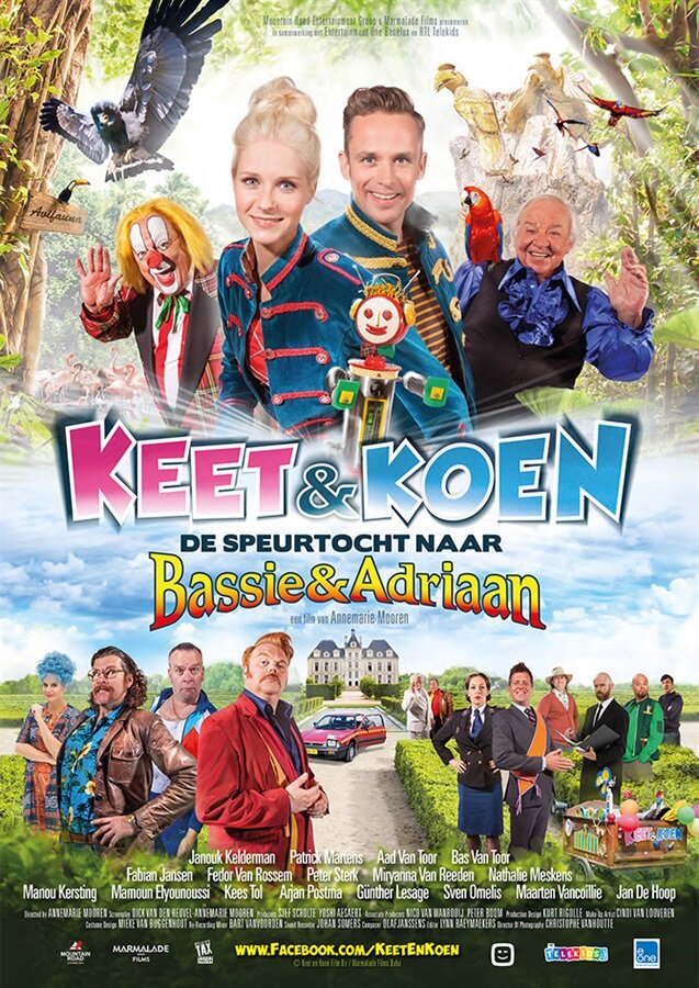 Keet & Koen en de speurtocht naar Bassie & Adriaan (2015) постер