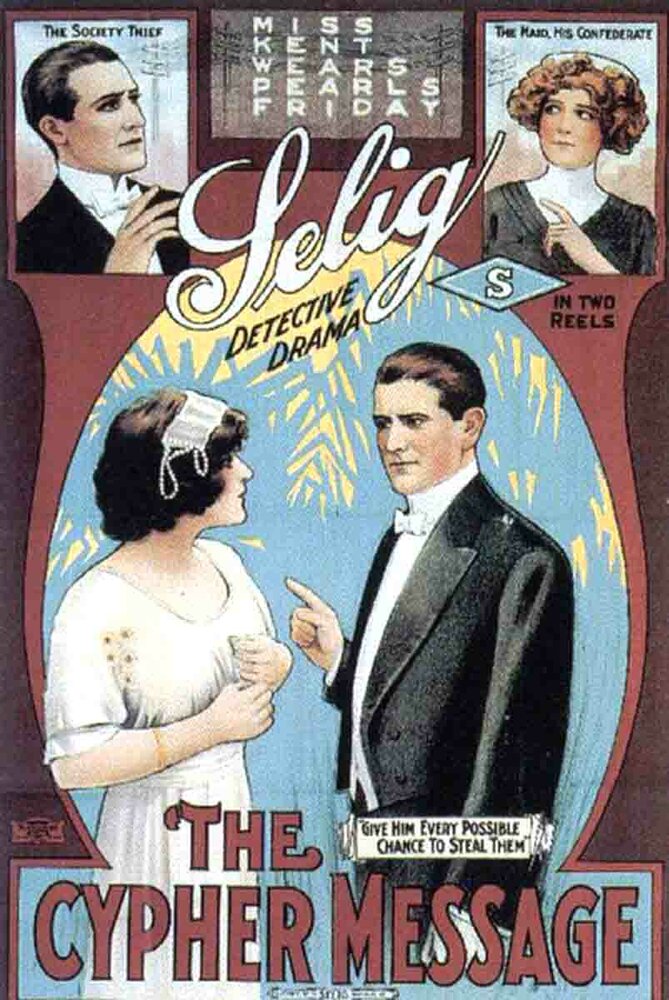The Cipher Message (1913) постер