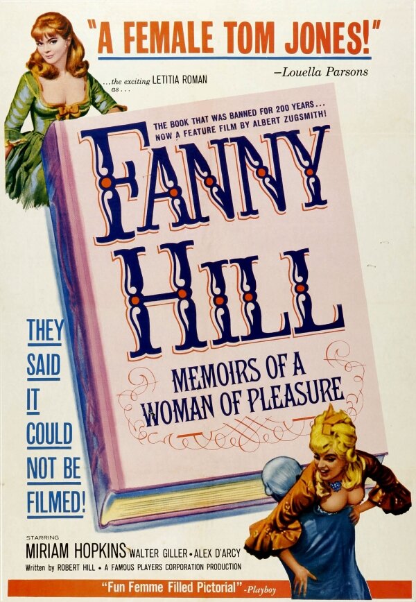 Фанни Хилл: Мемуары женщины для утех (1964) постер