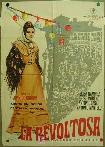 La revoltosa (1969) постер