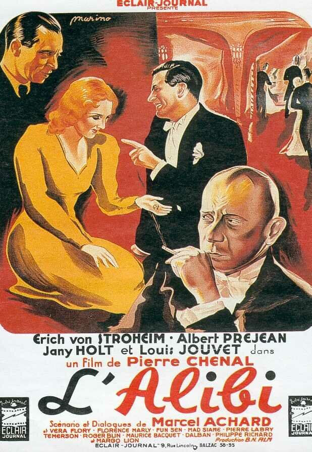 Алиби (1937) постер