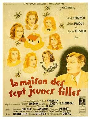 La maison des sept jeunes filles (1942) постер