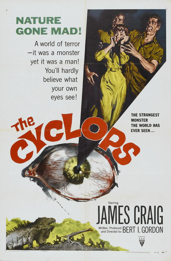 Циклопы (1957) постер