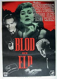 Blod och eld (1945) постер