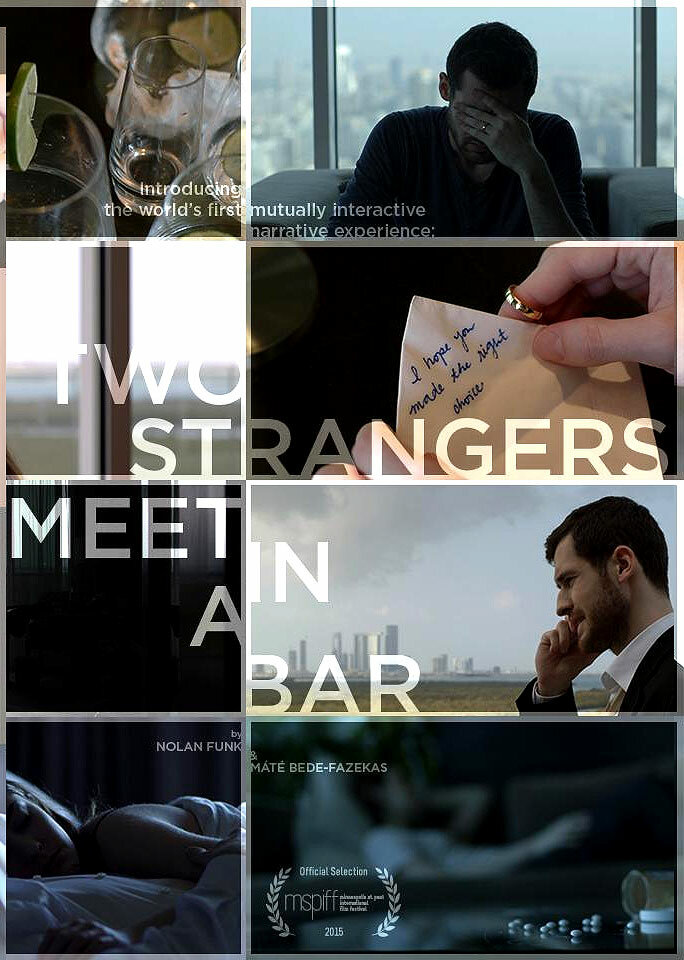 Two Strangers Meet in a Bar (2015) постер
