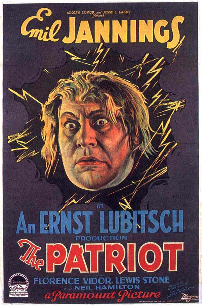 Патриот (1928) постер