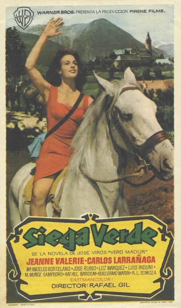 Siega verde (1961) постер