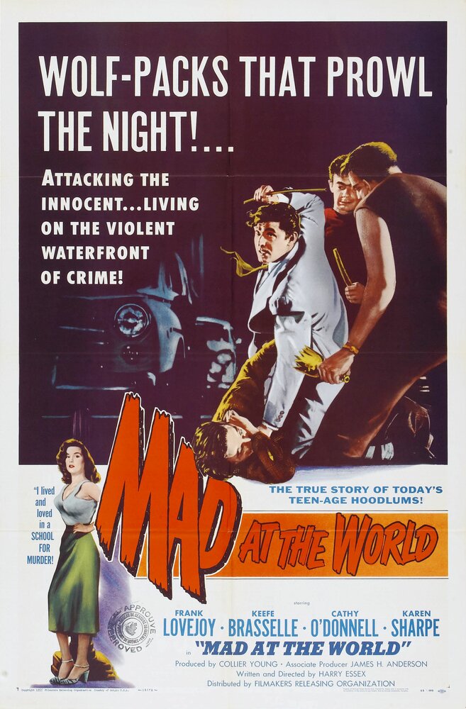 Mad at the World (1955) постер