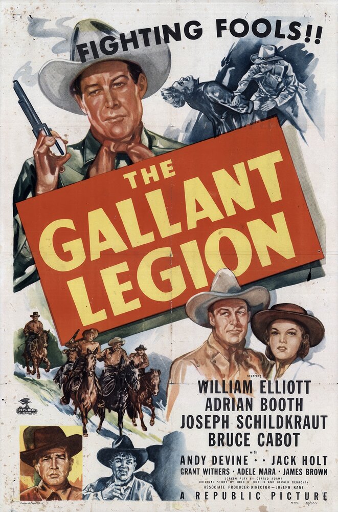 The Gallant Legion (1948) постер