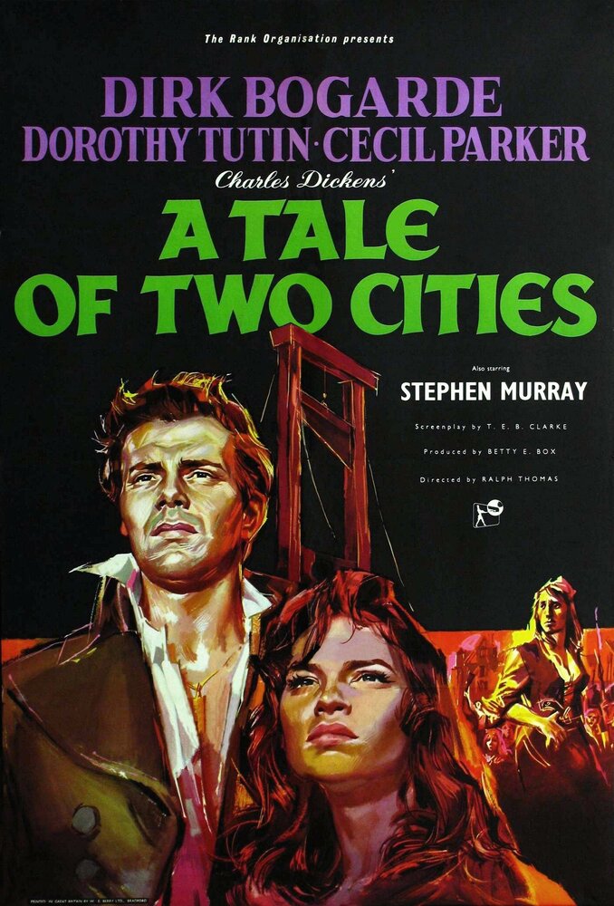 Повесть о двух городах (1958) постер