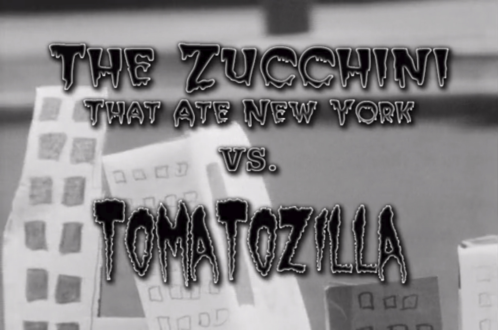 The Zucchini That Ate New York vs. Tomatozilla (2009) постер