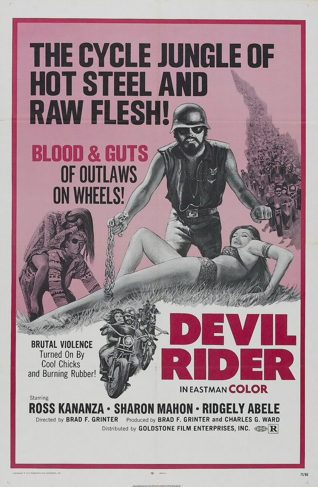 Дьявольский наездник (1970) постер