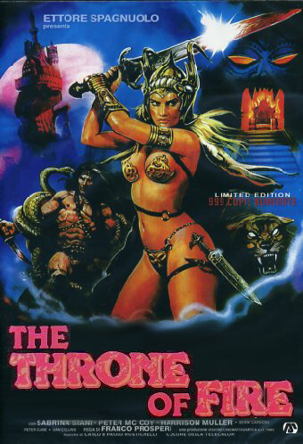 Огненный трон (1983) постер