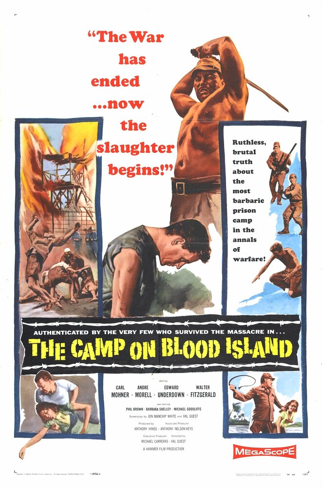 The Camp on Blood Island (1958) постер