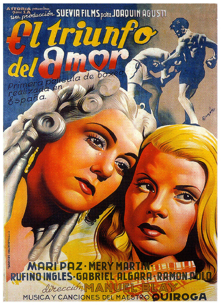El triunfo del amor (1943) постер