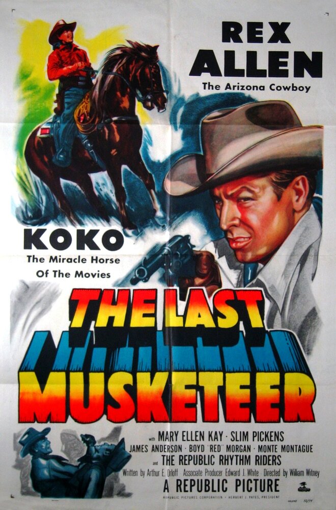 Последний мушкетер (1952) постер